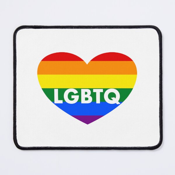 Item preview, LGBTQ Rainbow heart LGBT pride  month designed and sold by Inspirationmotivation.