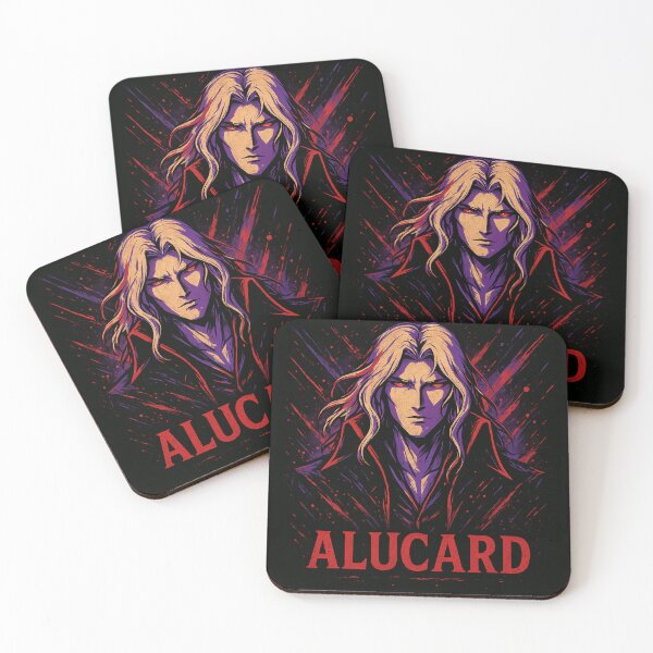 Item preview, Alucard from Castlevania | Gothic Aesthetic Design | Vampire Dhampir Warrior | Anime Fan Art designed and sold by Artbesttopic.
