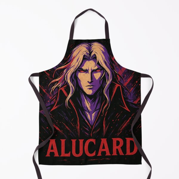 Item preview, Alucard from Castlevania | Gothic Aesthetic Design | Vampire Dhampir Warrior | Anime Fan Art designed and sold by Artbesttopic.