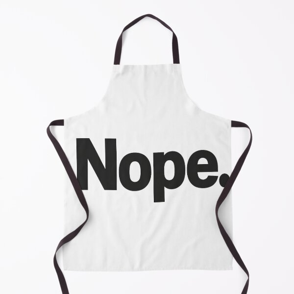 Item preview, Nope. Bold Attitude Tee designed and sold by PastimeMastery.