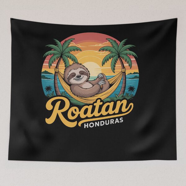 Item preview, Roatan Honduras Sloth designed and sold by brynatshop.