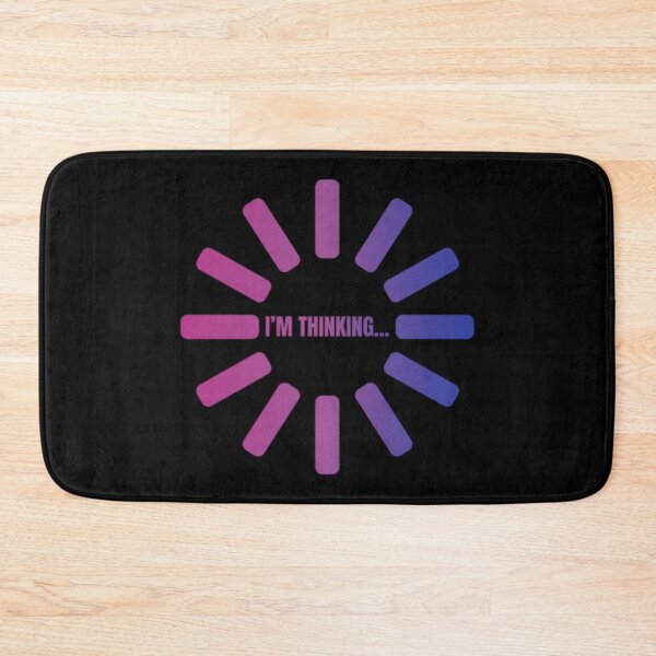 Item preview, I'm Thinking, Bisexual pride flag graphic, Pride Loading Graphic, Gay Pride Festival, Gay Festival, Love is love, Pride, Funny, Rainbow Pride,  Humor, Pride Humor, Pride Funny,  designed and sold by PrideBeProud.