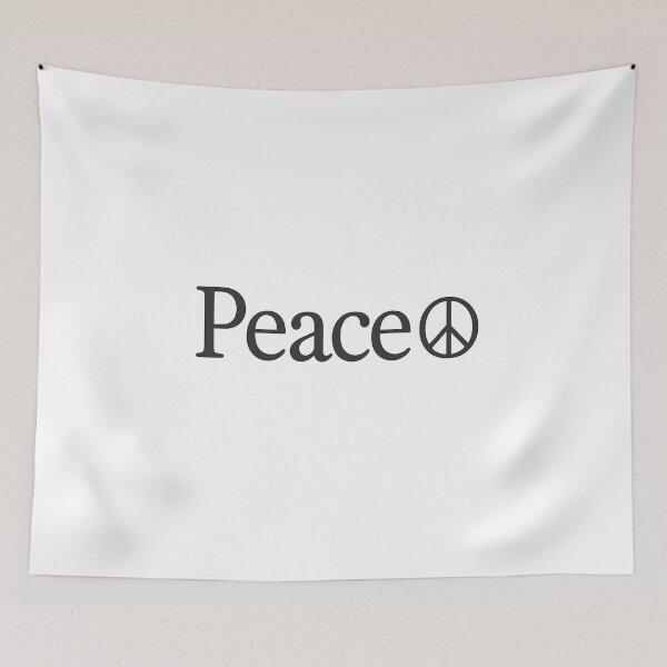 Item preview, Peace Modern Hippie Tee designed and sold by PastimeMastery.