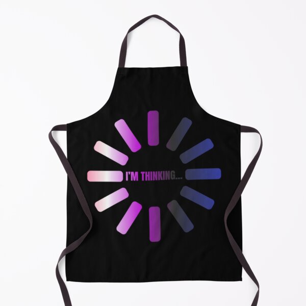 Item preview, I'm Thinking, Genderfluid pride flag graphic, Pride Loading Graphic, Gay Pride Festival, Gay Festival, Love is love, Pride, Funny, Rainbow Pride,  Humor, Pride Humor, Pride Funny,  designed and sold by PrideBeProud.