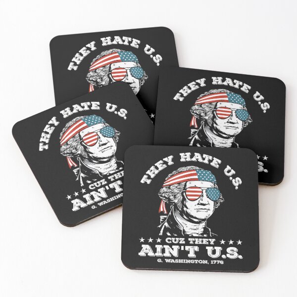 Item preview, They Hate Us Cuz They Ain't Us Funny 4Th Of July Retro designed and sold by Cute-Collection.