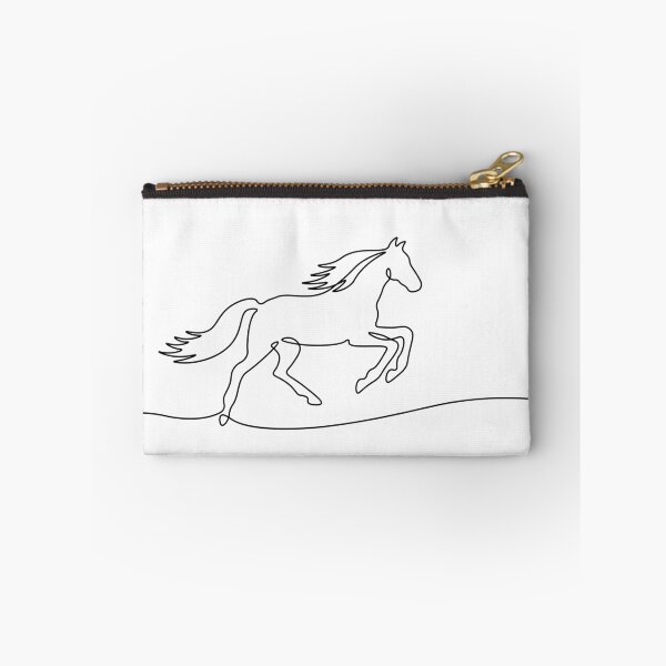 Item preview, One line horse gallops away designed and sold by LuckyStep.