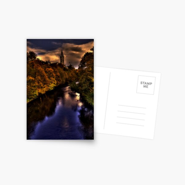 Autumn Evening Postcard
