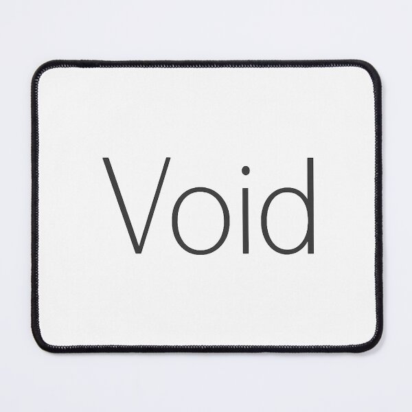 Item preview, Void Minimal Emotive Tee designed and sold by PastimeMastery.