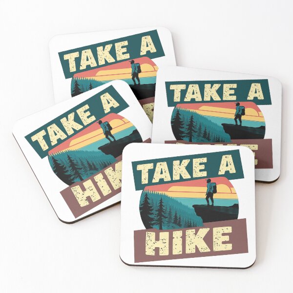 Item preview, "Take a Hike" Vintage Hiking Design 3 designed and sold by SparroCreative.