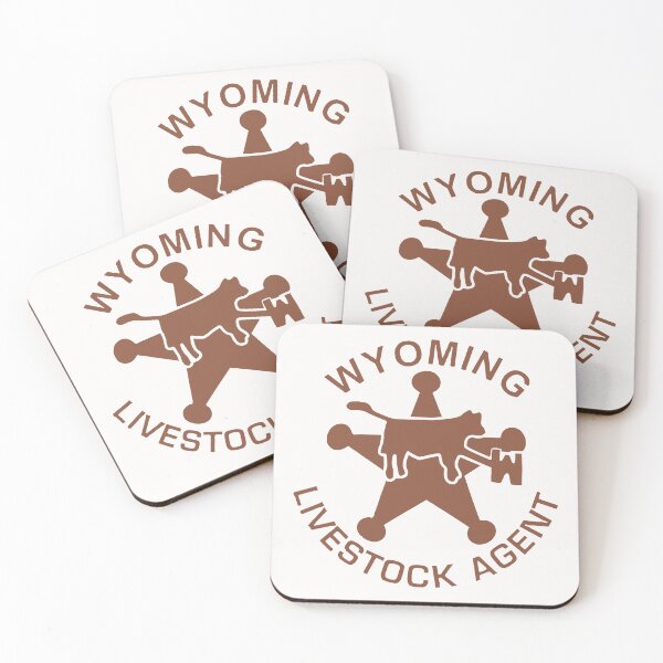 Item preview, LiveStock Agent; Wyoming; designed and sold by StickerApe.
