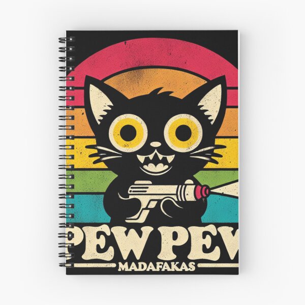 Item preview, Pew Pew Madafakas cat designed and sold by SpeakingPrint2.