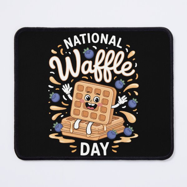 Item preview, National Waffle Day designed and sold by brynatshop.