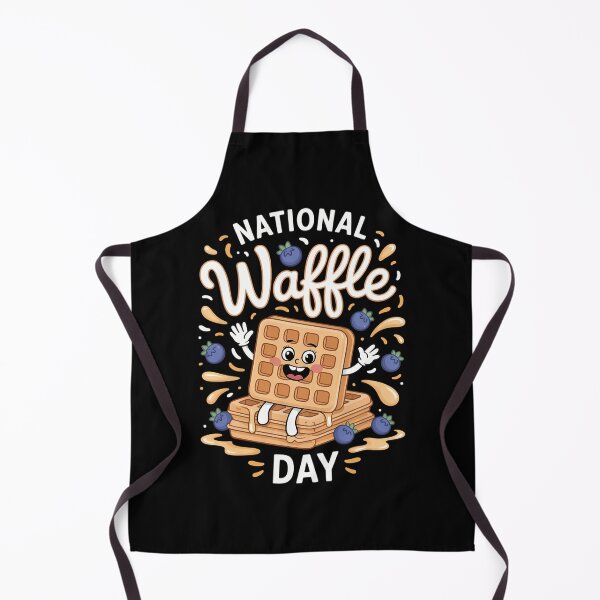 Item preview, National Waffle Day designed and sold by brynatshop.