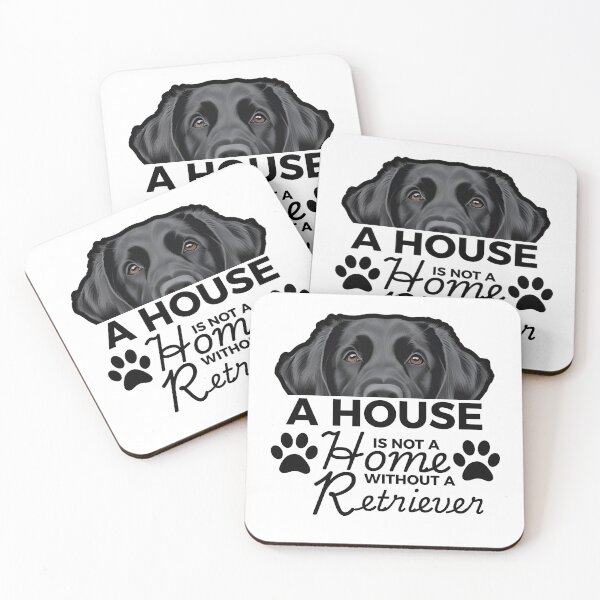 Item preview, Flat-Coated Retriever Ears – A House Is Not a Home Without a Flat-Coated Retriever designed and sold by GoodyPaws.