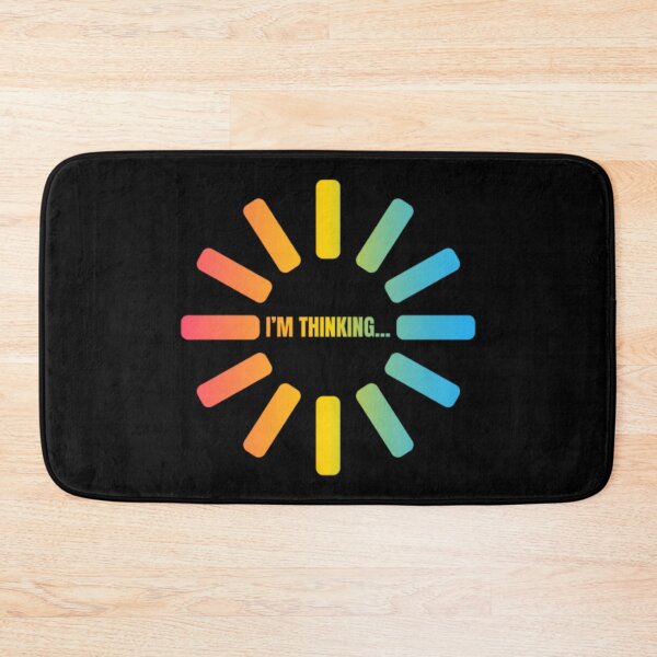 Item preview, I'm Thinking, Pansexual pride flag graphic, Pride Loading Graphic, Gay Pride Festival, Gay Festival, Love is love, Pride, Funny, Rainbow Pride,  Humor, Pride Humor, Pride Funny,  designed and sold by PrideBeProud.