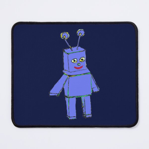 Item preview, Blue Robot Smile designed and sold by SpieklyArt.