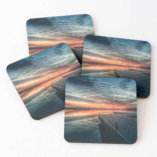 Item preview, Sunset Dock – Moody Lake designed and sold by P.J 's Wildframes.