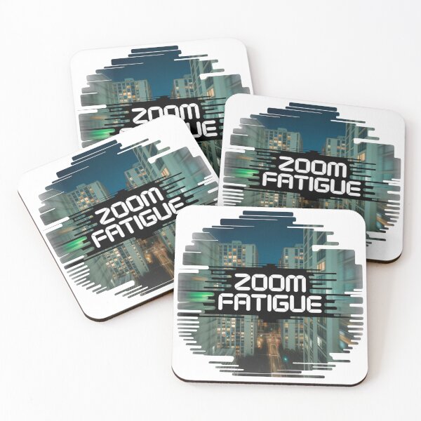 Item preview, Zoom Fatigue – Night City Sticker for Screen Burnout Ultra Gift Drop: Summer Edition designed and sold by Imaginarium of Chaos falcon88 .