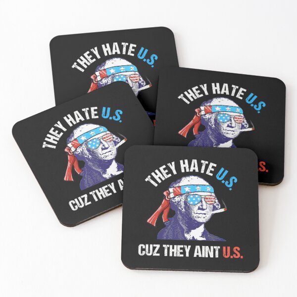 Item preview, They Hate Us Cuz They Ain't Us Funny 4Th Of July designed and sold by Cute-Collection.
