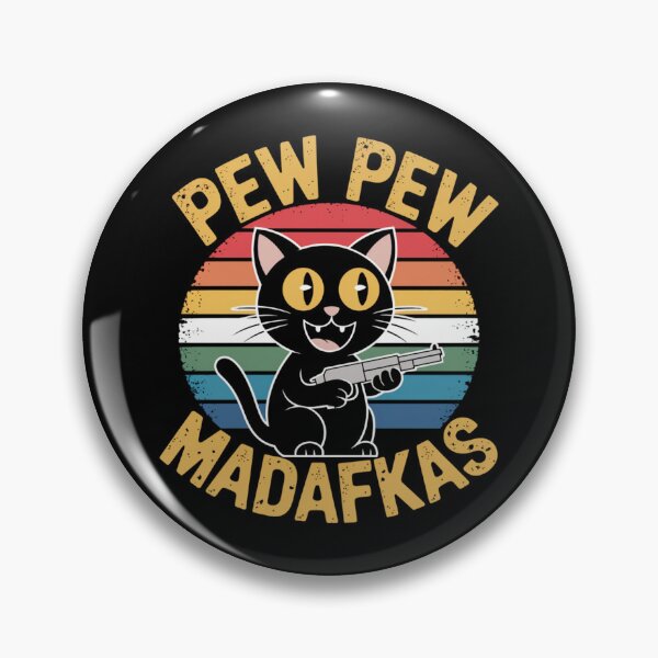 Item preview, Pew Pew Kitty Madaffks designed and sold by SpeakingPrint2.