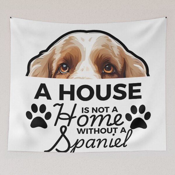 Item preview, Clumber Spaniel Ears – A House Is Not a Home Without a Clumber Spaniel designed and sold by GoodyPaws.