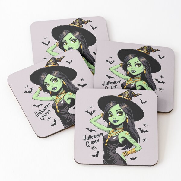 Item preview,  Halloween Queen! Halloween witch cool cute design designed and sold by Vintage Designs +.