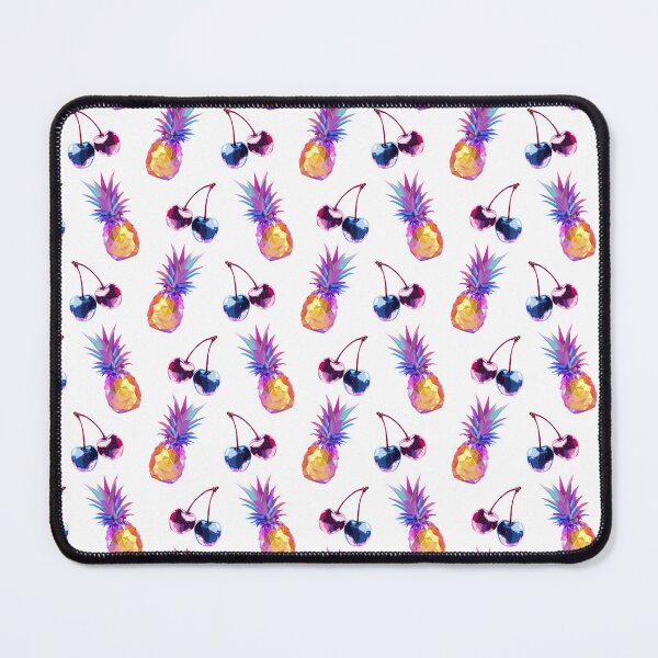 Item preview, Watercolor Pineapple and Cherry. Bright Tropical Fruit Pattern in Artistic Style designed and sold by Anastasiia Yurevych.