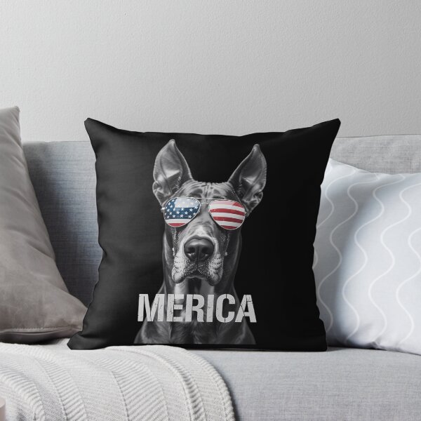 Item preview, Doberman Merica 4th of July American Flag Sunglasses designed and sold by brynatshop.