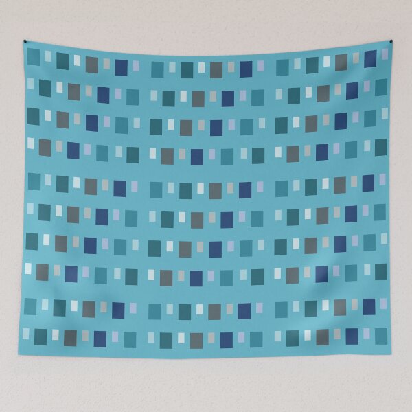 Item preview, Rectangles, Rectangles, Blue  Green Tones, Pattern, Squares  designed and sold by AASparksDesigns.