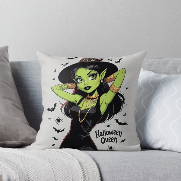Item preview, Halloween Queen! Halloween witch cool cute design designed and sold by Vintage Designs +.