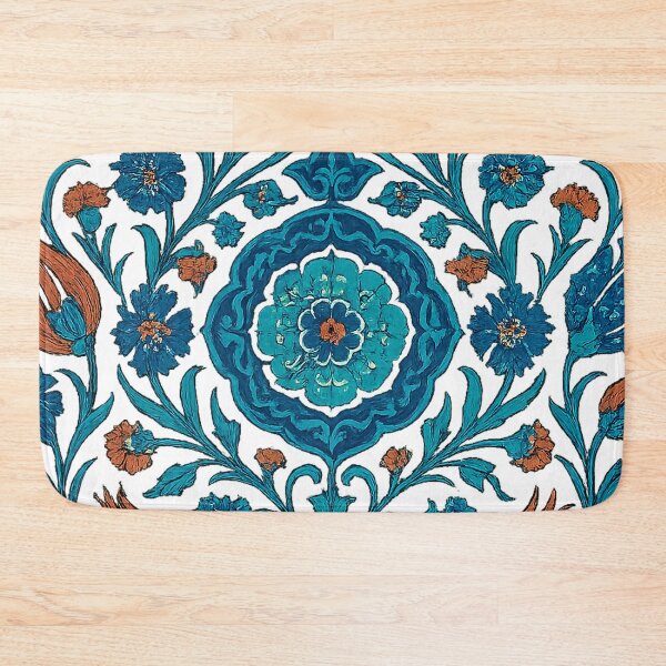 Item preview, Ottoman Tile Pattern – Traditional Iznik Floral Design designed and sold by Rushurban.