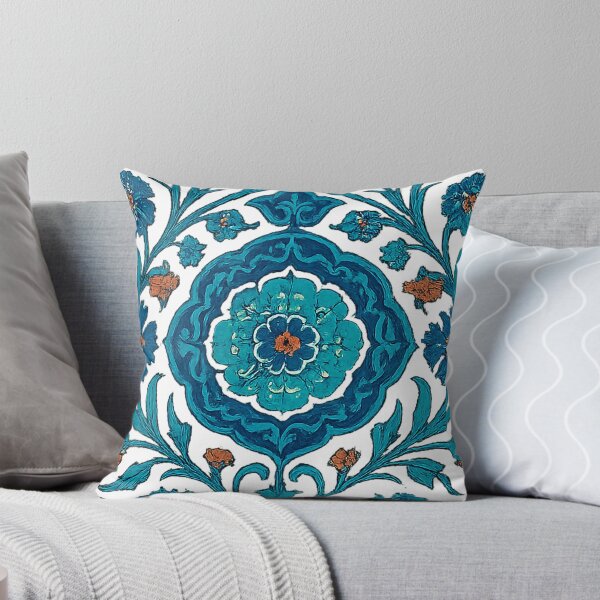 Item preview, Ottoman Tile Pattern – Traditional Iznik Floral Design designed and sold by Rushurban.