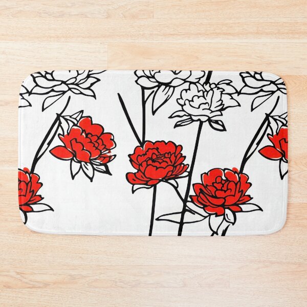 Item preview, Handcrafted Peony Texture — Vintage Floral Sketch designed and sold by HEADMADE-TV.