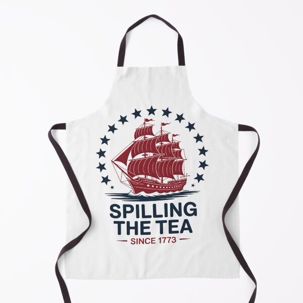 Item preview, Funny 4th Of July Spilling The Tea Since 1773 Fourth of July designed and sold by brynatshop.