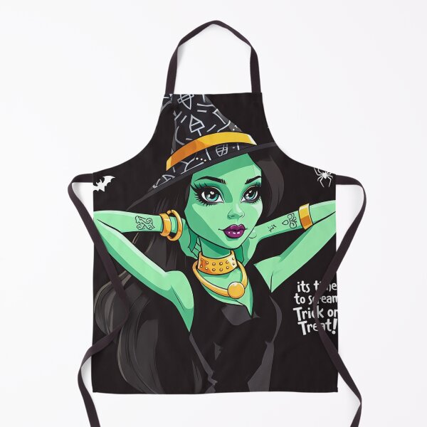 Item preview, Its time to screamTrick or Treat! Halloween witch cool cute design designed and sold by Vintage Designs +.