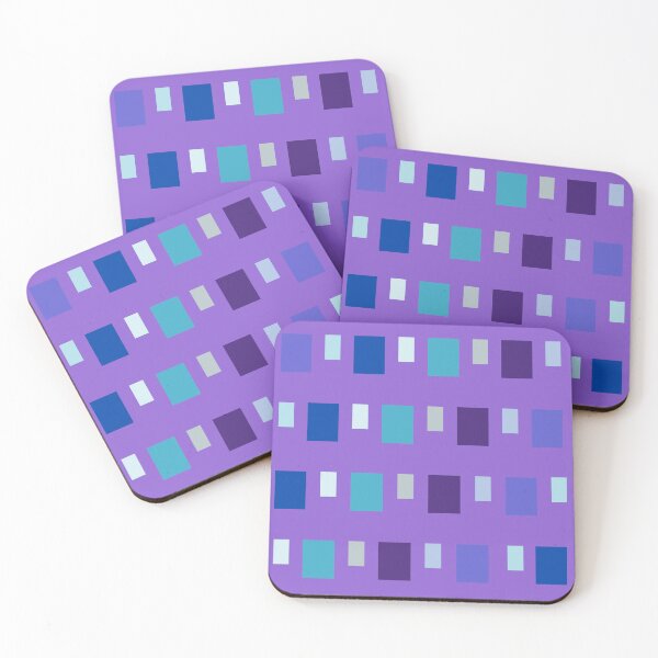 Item preview, Rectangles, Rectangles, Blue, Purple Tones, Patterns, Squares  designed and sold by AASparksDesigns.