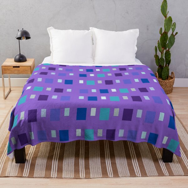 Item preview, Rectangles, Rectangles, Blue, Purple Tones, Patterns, Squares designed and sold by AASparksDesigns.