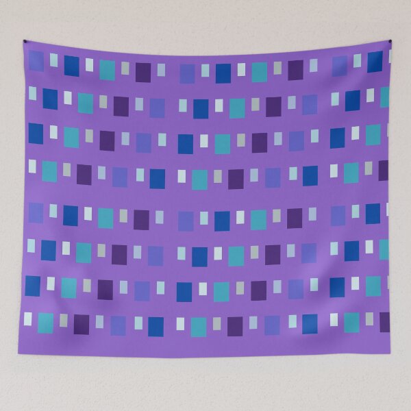 Item preview, Rectangles, Rectangles, Blue, Purple Tones, Patterns, Squares  designed and sold by AASparksDesigns.