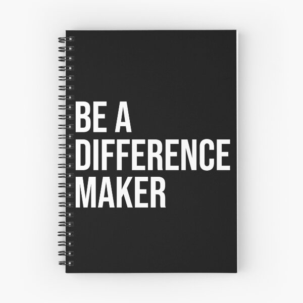Item preview, Be A Difference Maker Motivational designed and sold by Faiza Styles.