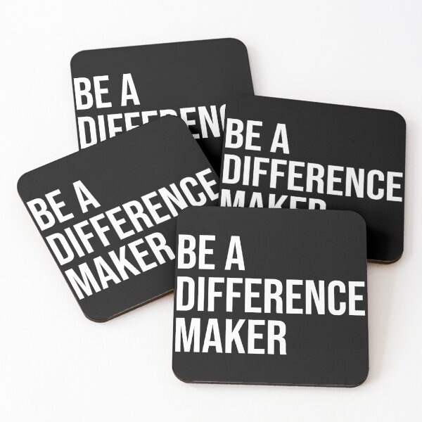 Item preview, Be A Difference Maker Motivational designed and sold by Faiza Styles.