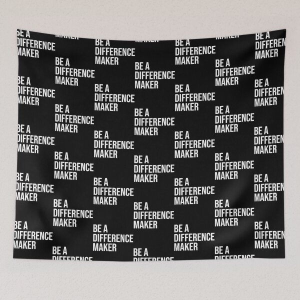 Item preview, Be A Difference Maker Motivational designed and sold by Faiza Styles.