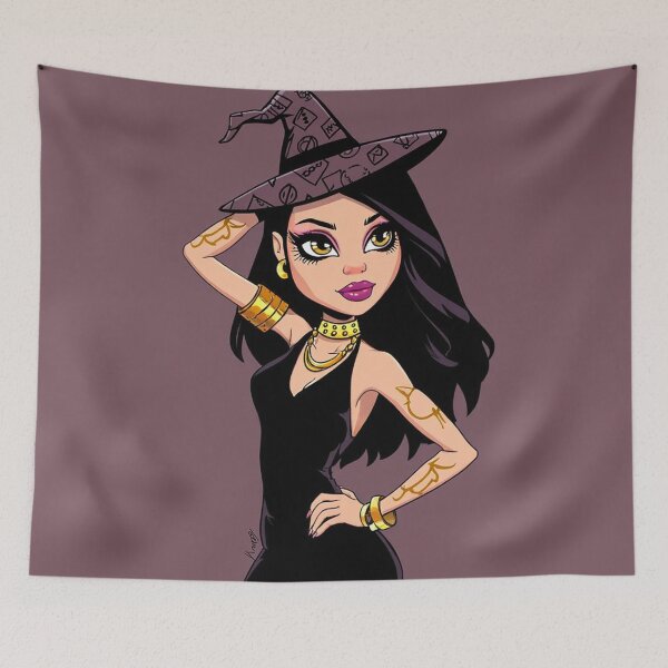 Item preview,  Halloween witch cool cute design designed and sold by Vintage Designs +.