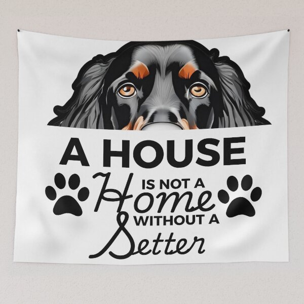 Item preview, Gordon Setter Ears – A House Is Not a Home Without a Gordon Setter designed and sold by GoodyPaws.