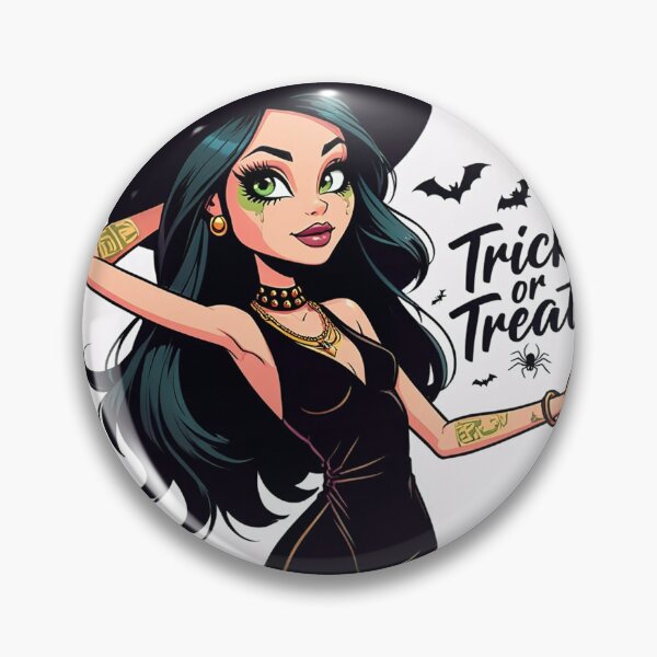 Item preview, Trick or Treat! Halloween witch cool cute design designed and sold by Vintage Designs +.
