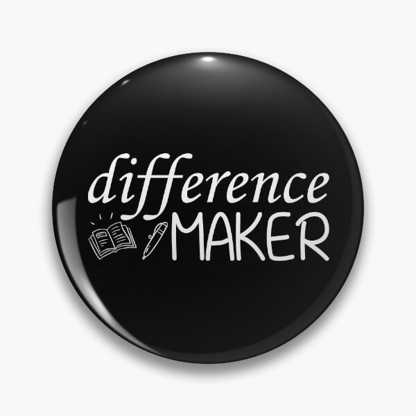 Item preview, Difference Maker Teacher Motivational designed and sold by Faiza Styles.