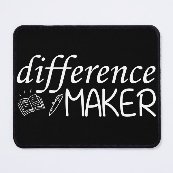 Item preview, Difference Maker Teacher Motivational designed and sold by Faiza Styles.