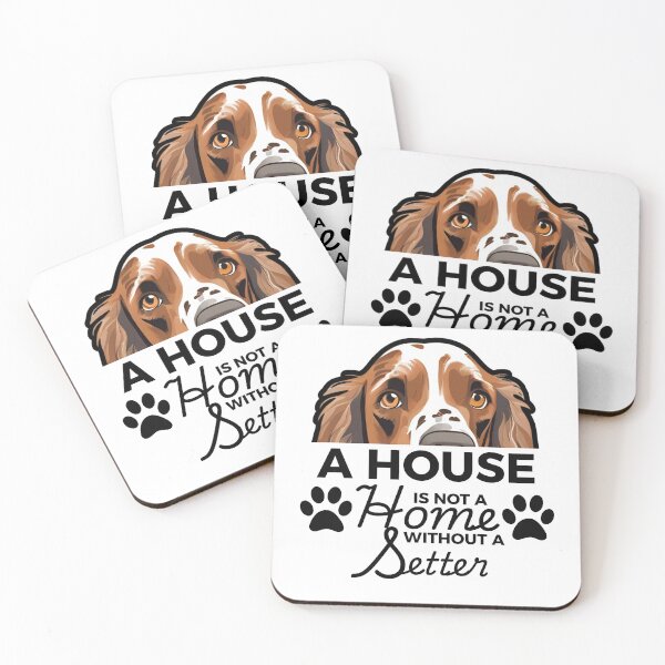 Item preview, English Setter Ears – A House Is Not a Home Without an English Setter designed and sold by GoodyPaws.