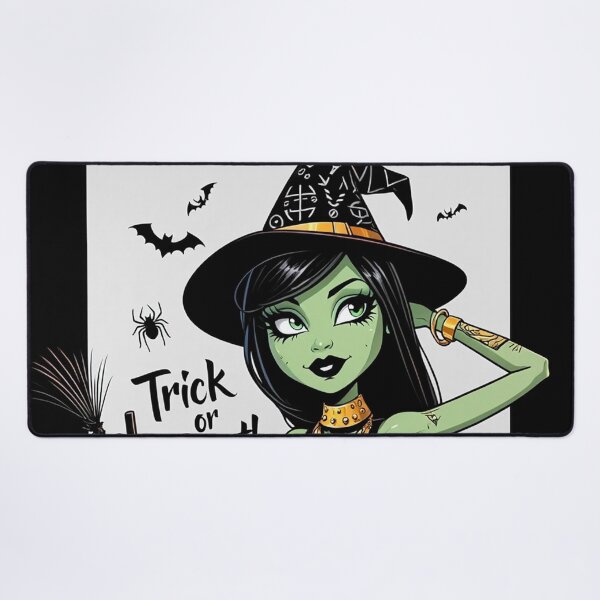 Item preview, Trick or Treat! Halloween witch cool cute design designed and sold by Vintage Designs +.