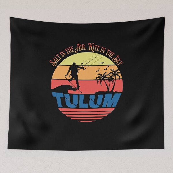 Item preview, Tulum Mexico Salt in The Air Kite in the Sky designed and sold by DarekShop.