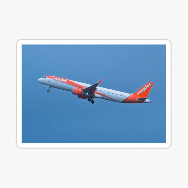 MAN to MLA easyJet Airbus A321-251NX Sticker